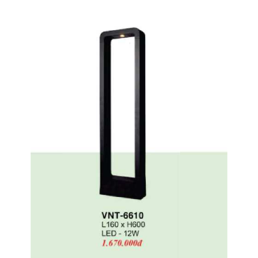 VNT - 6610: Đèn trụ sân vườn LED