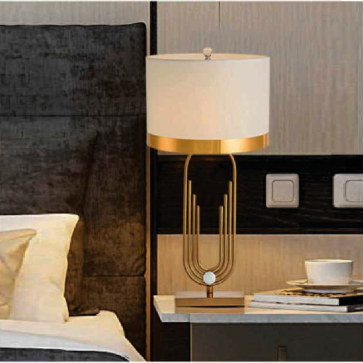 AU - ĐB - 6618: Đèn tủ đầu giường/ đặt bàn - KT: Ø400mm x H700mm - Đèn chân E27 x1 bóng