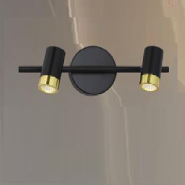 CODE: 6621-2: Đèn rọi tranh/rọi gương đôi - KT: L320mm - Đèn LED ánh sáng vàng
