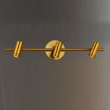 CODE: 6622 - 3: Đèn rọi tranh/gương 3 bóng  - KT: L480mm - Đèn LED ánh sáng vàng