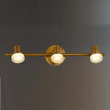 CODE: 6626 - 3: Đèn rọi tranh/gương 3 bóng - KT: L480mm - Đèn LED ánh sáng vàng
