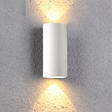 LH - VNT - 667/Trắng: Đèn gắn tường ngoài trời - KT: W65mm x H150mm - Đèn LED ánh sáng vàng