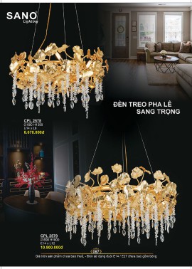 CATALOGUE ĐÈN SANO 2026-2027 ( Chiếc khấu từ 55%-58%)
