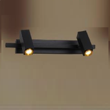 CODE: 6796-2BK: Đèn rọi tranh/rọi gương  - KT: L320mm -  Đèn LED ánh sáng vàng