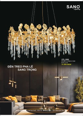 CATALOGUE ĐÈN SANO 2026-2027 ( Chiếc khấu từ 55%-58%)