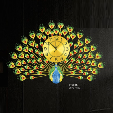 SN - V 6815: Đồng hồ trang trí - KT: L870mm x H550mm