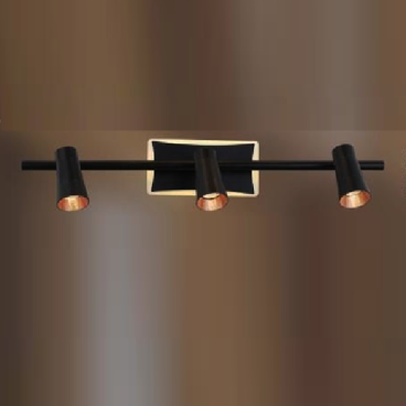 CODE: 6996 - 3: Đèn rọi tranh/gương3 bóng  - KT: L480mm - Đèn LED ánh sáng vàng