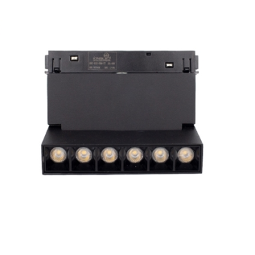 RNC-6SS-CRN: Đèn rọi ray nam cham 6W - KT: L118mmx W22mm x H118mm - Ánh sáng Vàng/Trung tính/Trắng