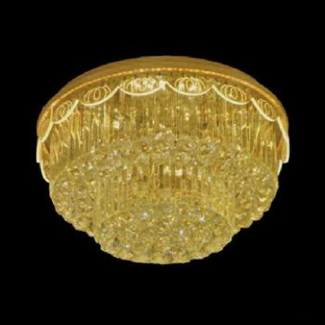 E - MFL -101: Áp trần Phale LED, 75 Hạt Phale K9  - KT: Ø550mm - Đèn LED + Đèn chân E14 - Remote