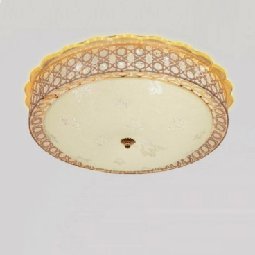 35 - OPLH70: Đèn ốp trần LED chao thủy tinh - KT: Ø500mm - Đèn LED đổi 3 màu