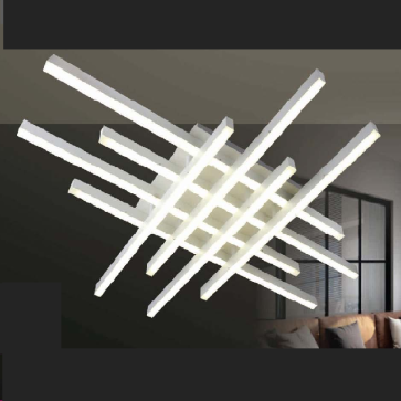 VE - MT - 7305/10: Đèn áp trần 10 thanh LED - KT:  Ø1000mm x H150mm - Đèn LED đổi 3 màu - Remote