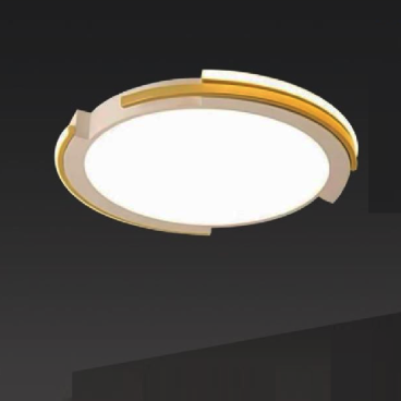 35 - OT75T Trắng: Đèn áp trần LED tròn  -  KT: Ø500mm - Đèn LED đổi 3 màu - Remote