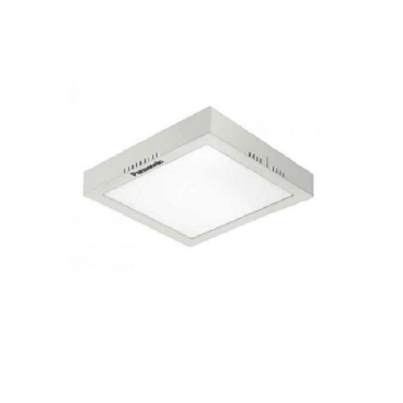 NNNC7632588: Đèn LED vuông gắn nổi 6W - KT: 120mm x 120mm x H36mm - Ánh sáng vàng 3000K