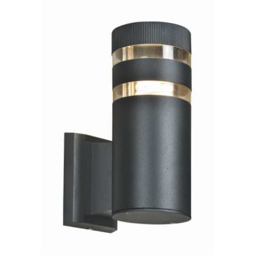 EU - CN - 77: Đèn gắn tường ngoài trời - KT: Ø110mm x W180mm x H200mm - Bóng đèn E27 x 1