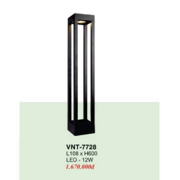 VNT - 7728: Đèn trụ sân vườn LED