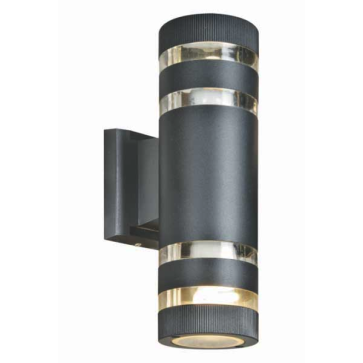 EU - CN - 78: Đèn gắn tường ngoài trời - KT: Ø110mm x W180mm x H300mm - Bóng đèn E27 x 2