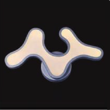 AN - VL - ZD 8002/G: Đèn gắn tường LED - KT: L320mm x H180mm - Đèn LED ánh sáng vàng 3000K