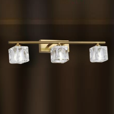 CODE: 8050 - 3: Đèn rọi tranh/gương 3 bóng  - KT: L490mm - Đèn LED ánh sáng vàng