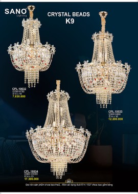 CATALOGUE ĐÈN SANO 2026-2027 ( Chiếc khấu từ 55%-58%)