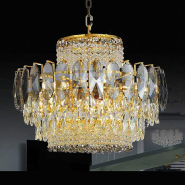 TH - 8206: Đèn thả Phale K9 cao cấp- KT : Ø600mm x H900mm - Đèn E14 x 9 bóng