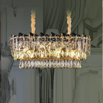 VE - TPL - 8220/800x350: Đèn thả Phale Ngang - KT: L800mm x W350mm - Đèn E14 x 10 bóng