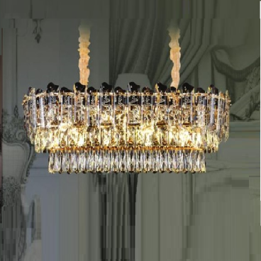 VE - TPL - 8220/800x350: Đèn thả Phale Ngang - KT: L800mm x W350mm - Đèn E14 x 10 bóng