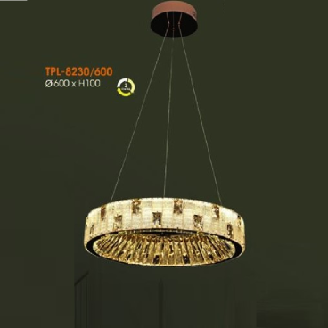 VE - TPL - 8230/600: Đèn thả LED Phale - KT: Ø600mm x H100mm - Đèn LED đổi 3 màu