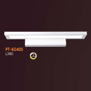V - PT - 8240S: Đèn rọi tranh/gương LED  - KT: L380mm - Đèn LED đổi 3 màu