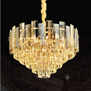 TH - 8261: Đèn thả Phale K9 - KT: Ø600mm x H900mm - Đèn E14 x 12 bóng