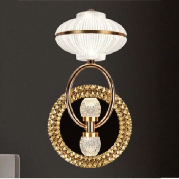 SN - V 8261: Đèn vách LED - KT: Ø150mm x H320mm - Đèn LED 20W ánh sáng vàng