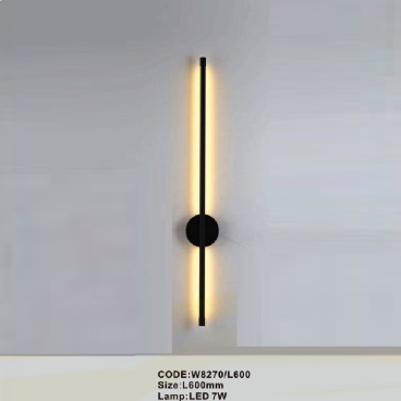 CODE: W8270/L600: Đèn gắn tường LED - KT: L600mm - Đèn LED 7W