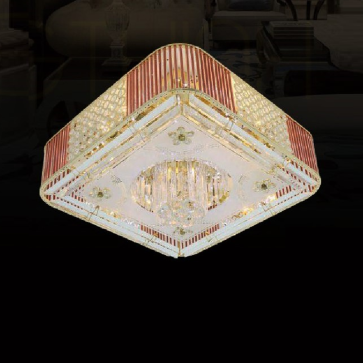 CODE: 8313/600 x 600: Đèn áp trần vuông LED - KT: L600mm x W600mm x H280mm - Đèn LED