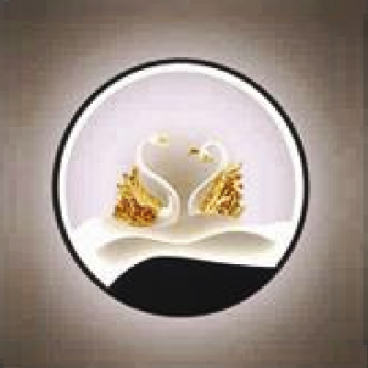 EU - V - 850: Đèn gắn tường LED - KT: Ø280mm - Đèn LED 16W x 2