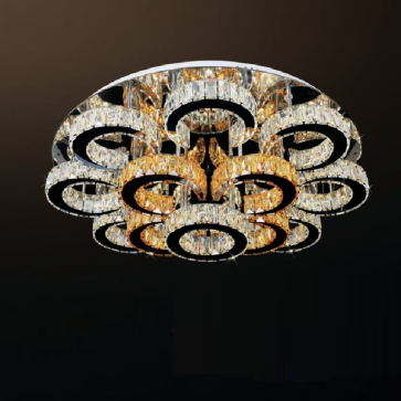 HF - ML 8562: Đèn áp trần LED Phale Loại 1 - KT: Ø800mm x H350mm - Đèn LED 100W đổi 3 màu - Remote