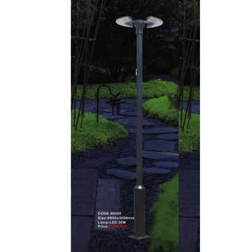 CODE: 86050: Đèn trụ sân vườn LED