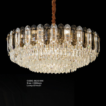 CODE: 8625/800: Đèn thả Phale - KT: Ø800mm - Đèn E14 x 21 bóng