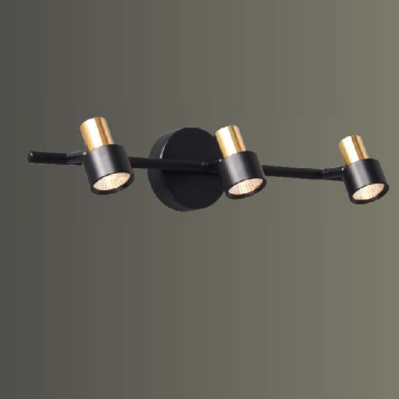 VE - PT - 8673/3B: Đèn rọi tranh/gương 3 bóng - KT: L480mm - Đèn LED ánh sáng vàng 3000K