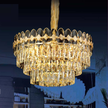 VE - TPL - 8728/600: Đèn Thả phale - KT: Ø600mm x H320mm - Đèn chân E14 x 14 bóng