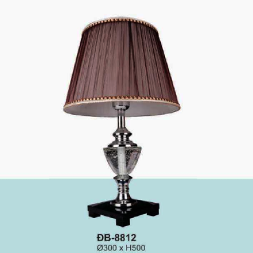 AU - ĐB - 8812: Đèn tủ đầu giường/ đặt bàn - KT: Ø300mm x H500mm - Đèn chân E27 x 1 bóng