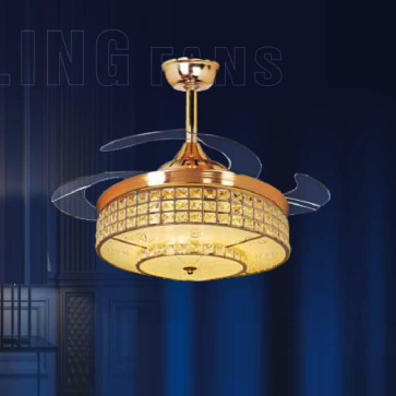 BM - BQ 8826LED: Quạt trần đèn cánh xếp