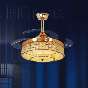 BM - BQ 8826LED: Quạt trần đèn cánh xếp