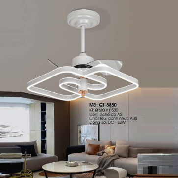 QT - 8850: Quạt trần đèn LED