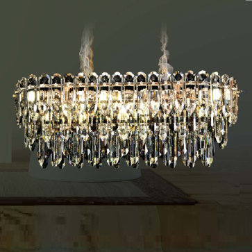 VE -TPL -  8853C: Đèn thả Phale ngang - KT: L800mm x H300mm - Đèn chân E14 x15 bóng