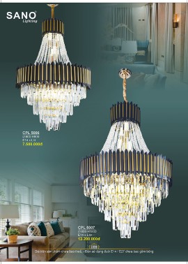 CATALOGUE ĐÈN SANO 2026-2027 ( Chiếc khấu từ 55%-58%)