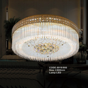 CODE: 8918/800: Đèn áp trần LED Phale - KT: Ø800mm - Đèn LED