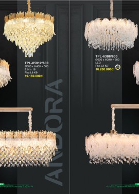 CATALOGUE ĐÈN ANDORA 2026 ( Chiếc khấu từ 50%-55%)