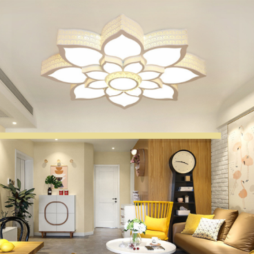 MO - 9009: Đèn áp trần LED - KT: Ø750mm x H100mm - Đèn LED đổi 3 màu