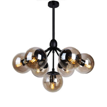 VE - T - 9283/7: Đèn thả 7 bóng - KT: Ø600mm - Bóng đèn E27 x 7 bóng