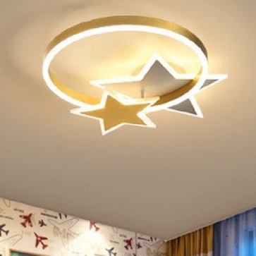 MO- 909 - 20: Đèn áp trần LED tròn - KT: Ø500mm x H80mm - Đèn LED đổi 3 màu