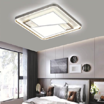 VE - MT - 9805: Đèn ốp trần LED - KT: L550mm x W550mm x H100mm - Đèn LED đổi 3 màu - Remote